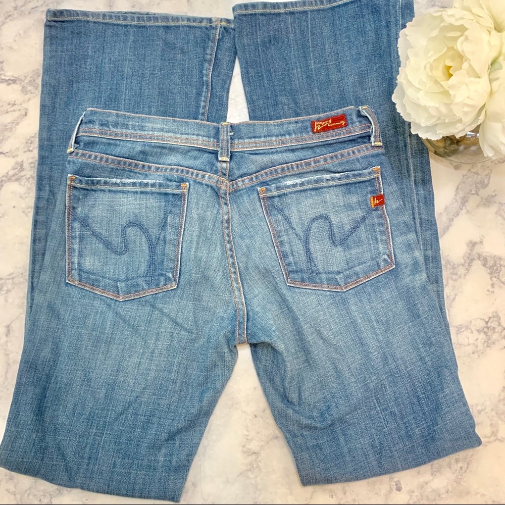 COH Ingrid low waist Flair stretch Jeans size 27 - Picture 5 of 7